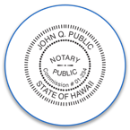 Hawaii Notary Seals